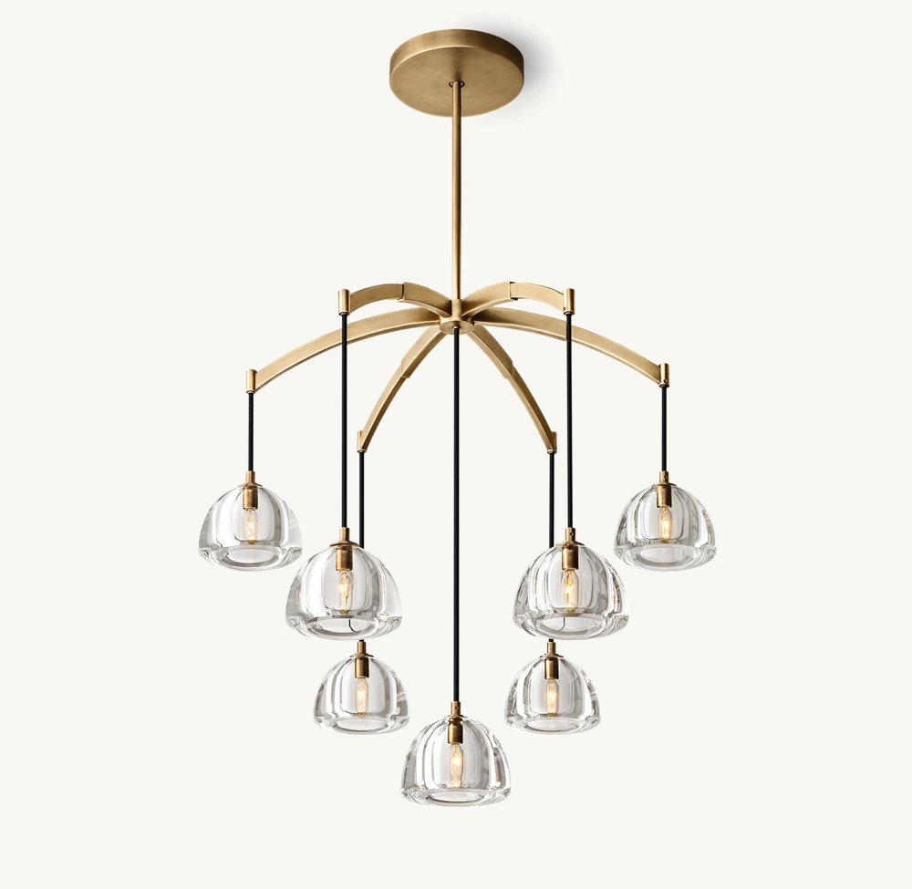 HEMISPHERE ROUND CHANDELIER 36