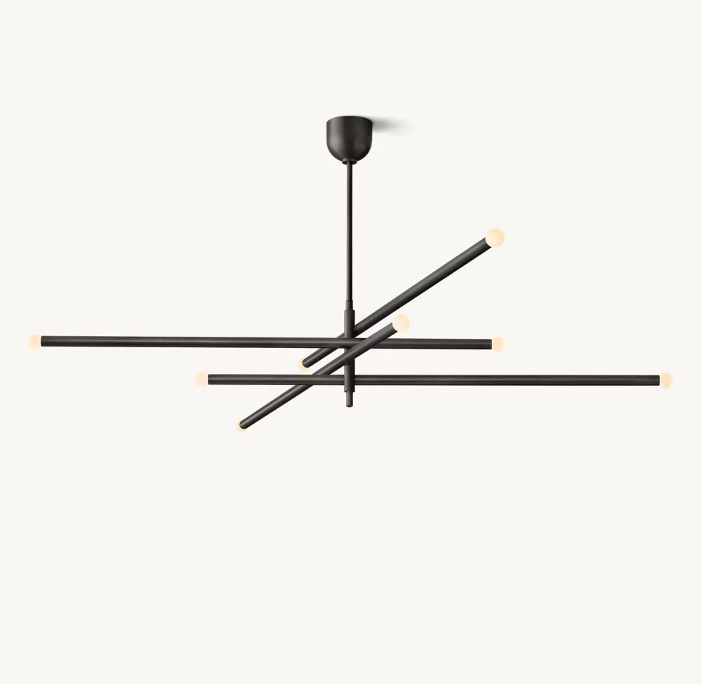 ROUSSEAU 8-LIGHT MOBILE ORB CHANDELIER - Image 2