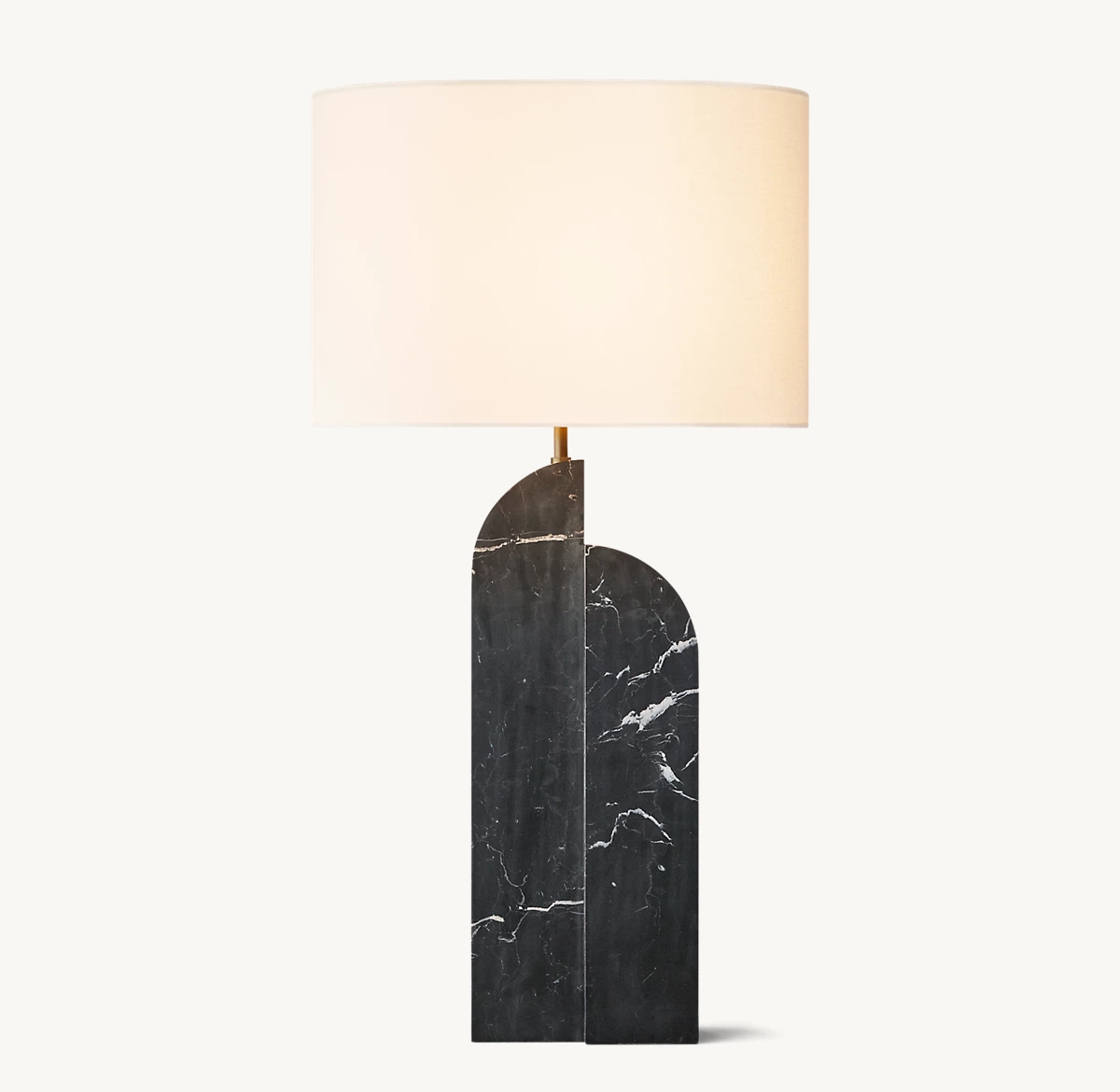 SAVOYE TABLE LAMP - RIGHT - Black Marble