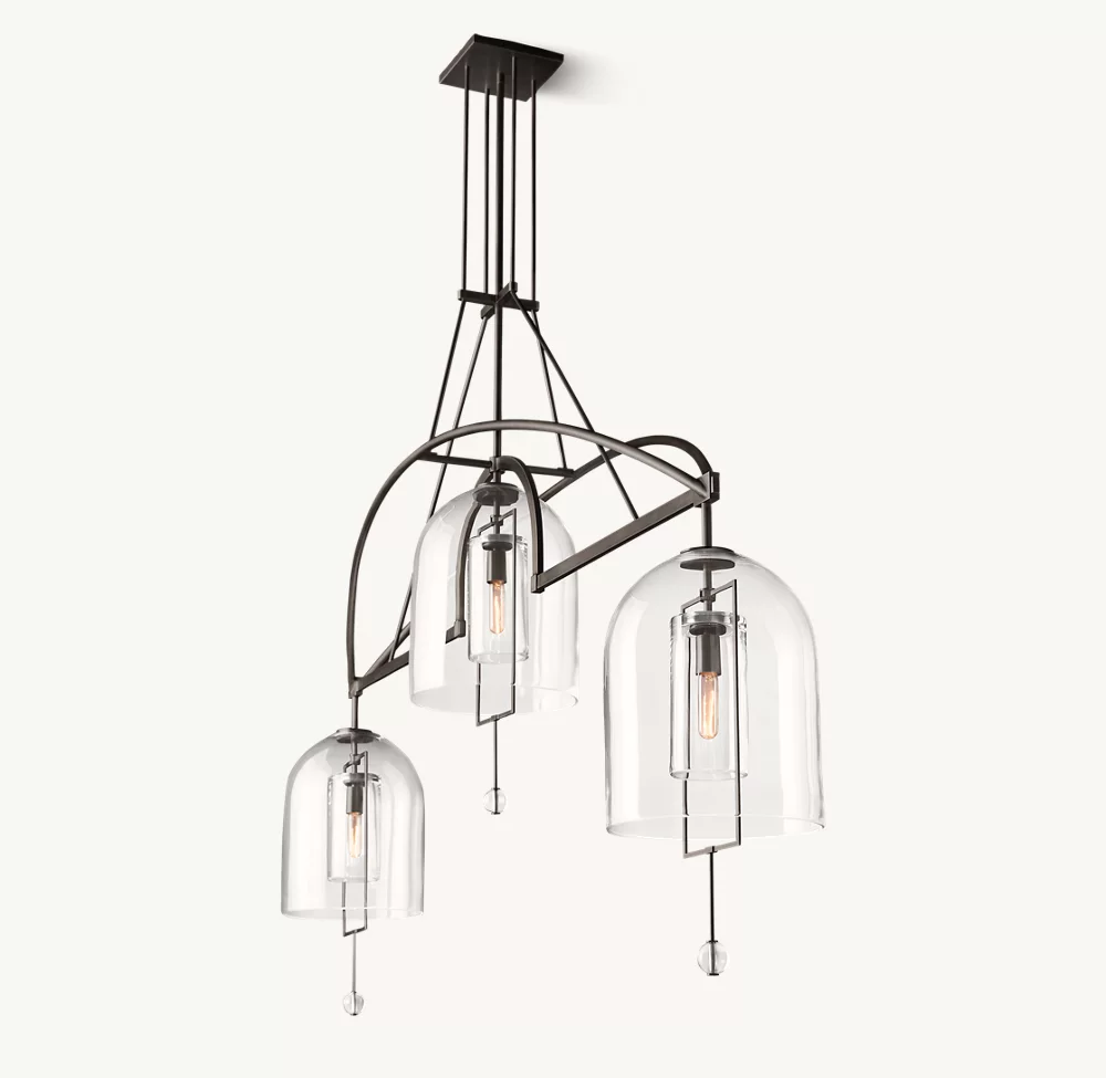 FULCRUM GRAND LINEAR CHANDELIER 85