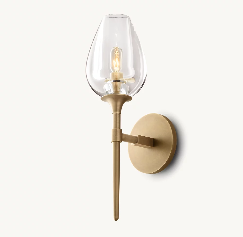 TULIP SINGLE SCONCE - Image 1