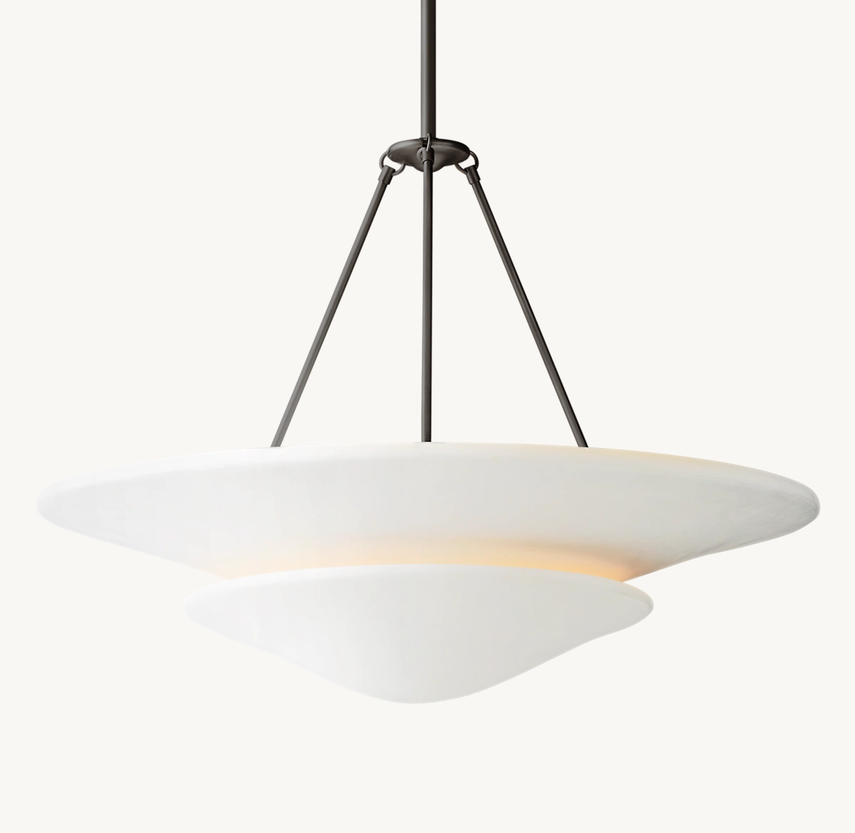 FIORI CHAIN PENDANT - Bronze