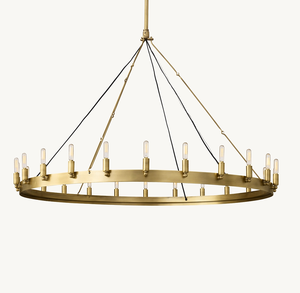 CAMINO VINTAGE FILAMENT ROUND CHANDELIER 50