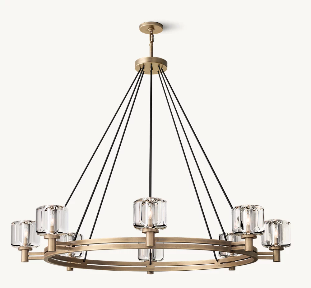 DEMARET ROUND CHANDELIER 48