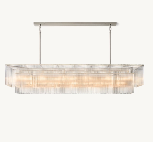 AMADEO RECTANGULAR CHANDELIER 72