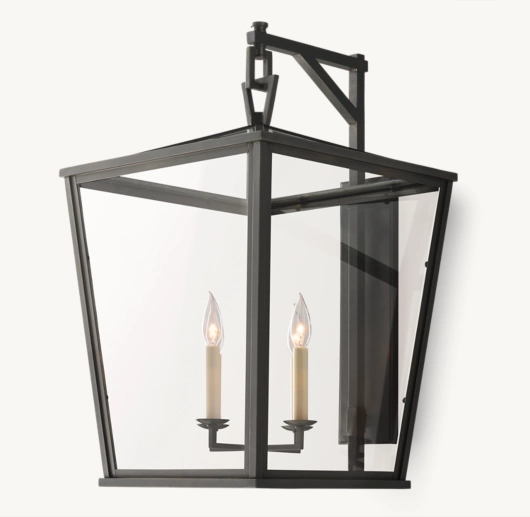 19TH C. ENGLISH OPENWORK OUTDOOR SCONCE 28