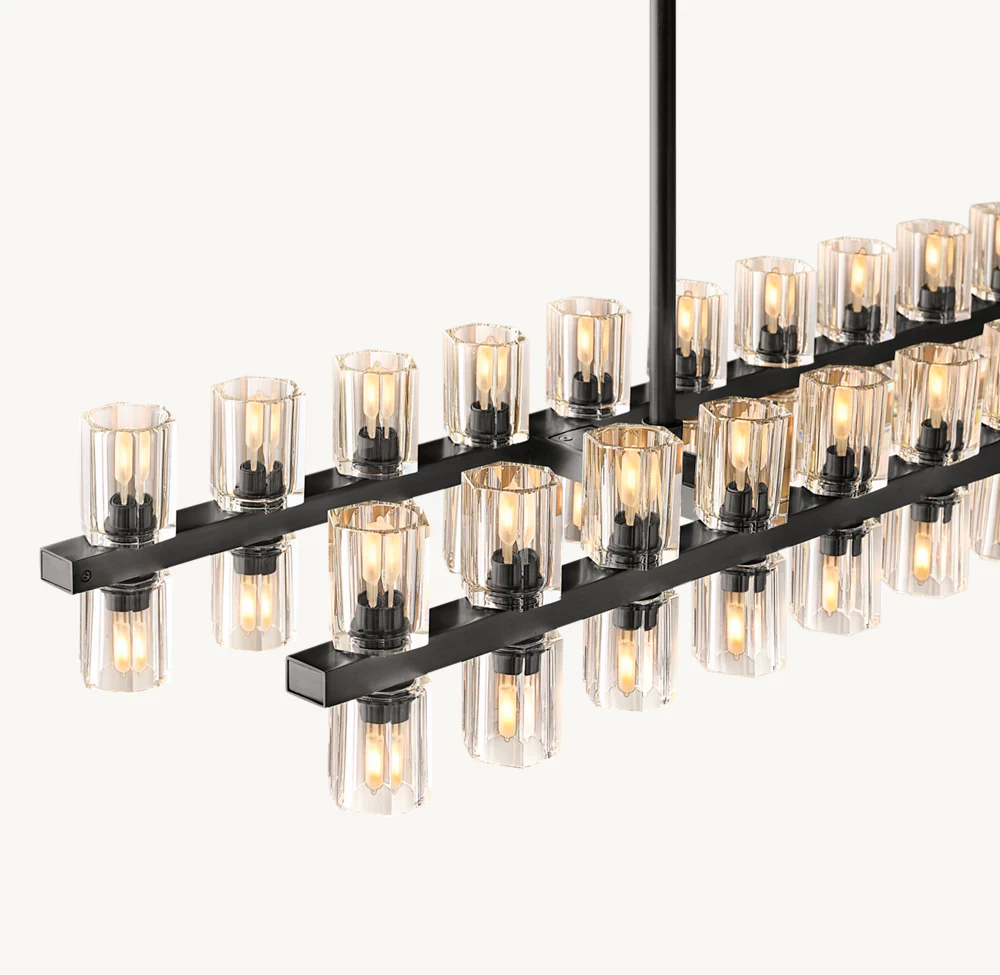 ARCACHON LED RECTANGULAR CHANDELIER 72