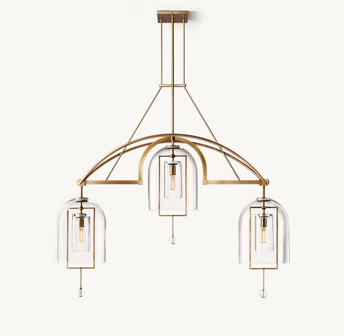 FULCRUM GRAND LINEAR CHANDELIER 61
