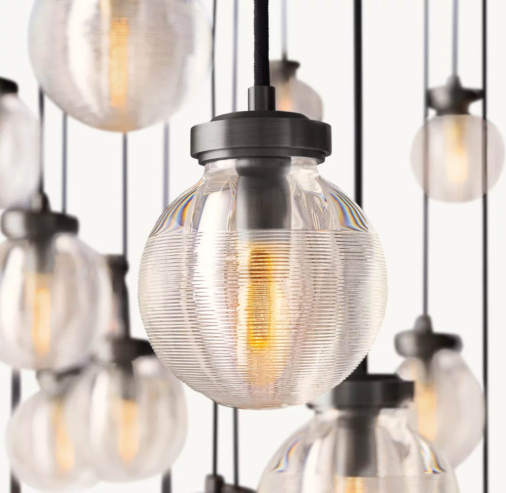 PEARL RECTANGULAR CHANDELIER 72