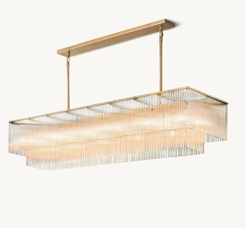 AMADEO RECTANGULAR CHANDELIER 72
