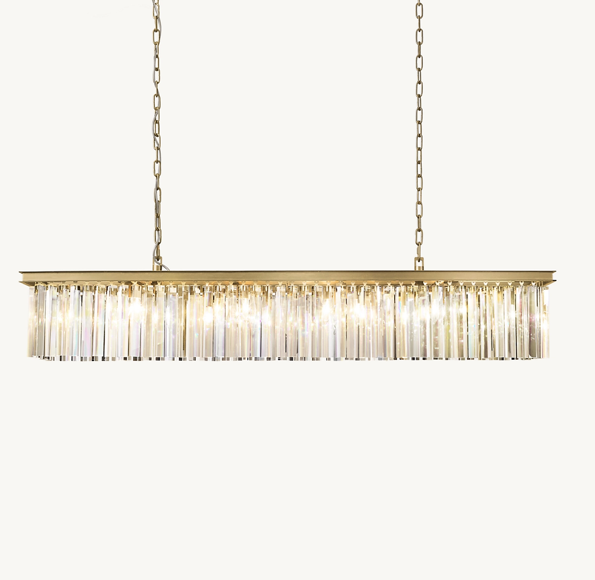 RHYS RECTANGULAR CHANDELIER 60