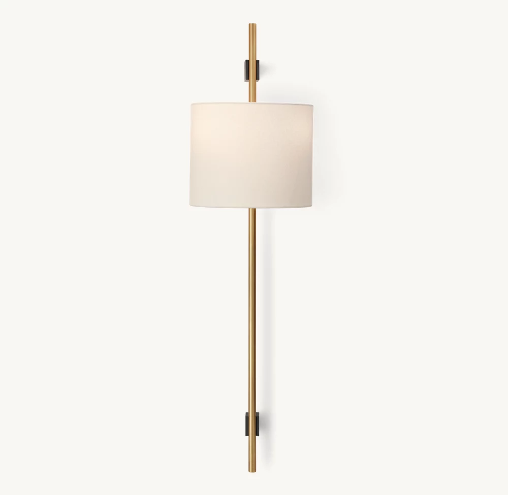 VELA ROUND BAR SCONCE - ROUND SHADE - Image 6