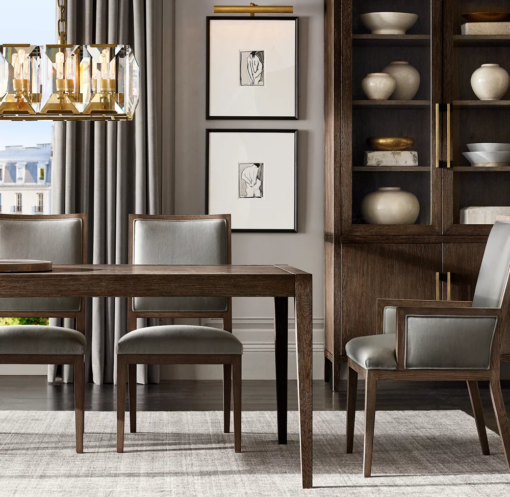 HARLOW CRYSTAL RECTANGULAR CHANDELIER 54