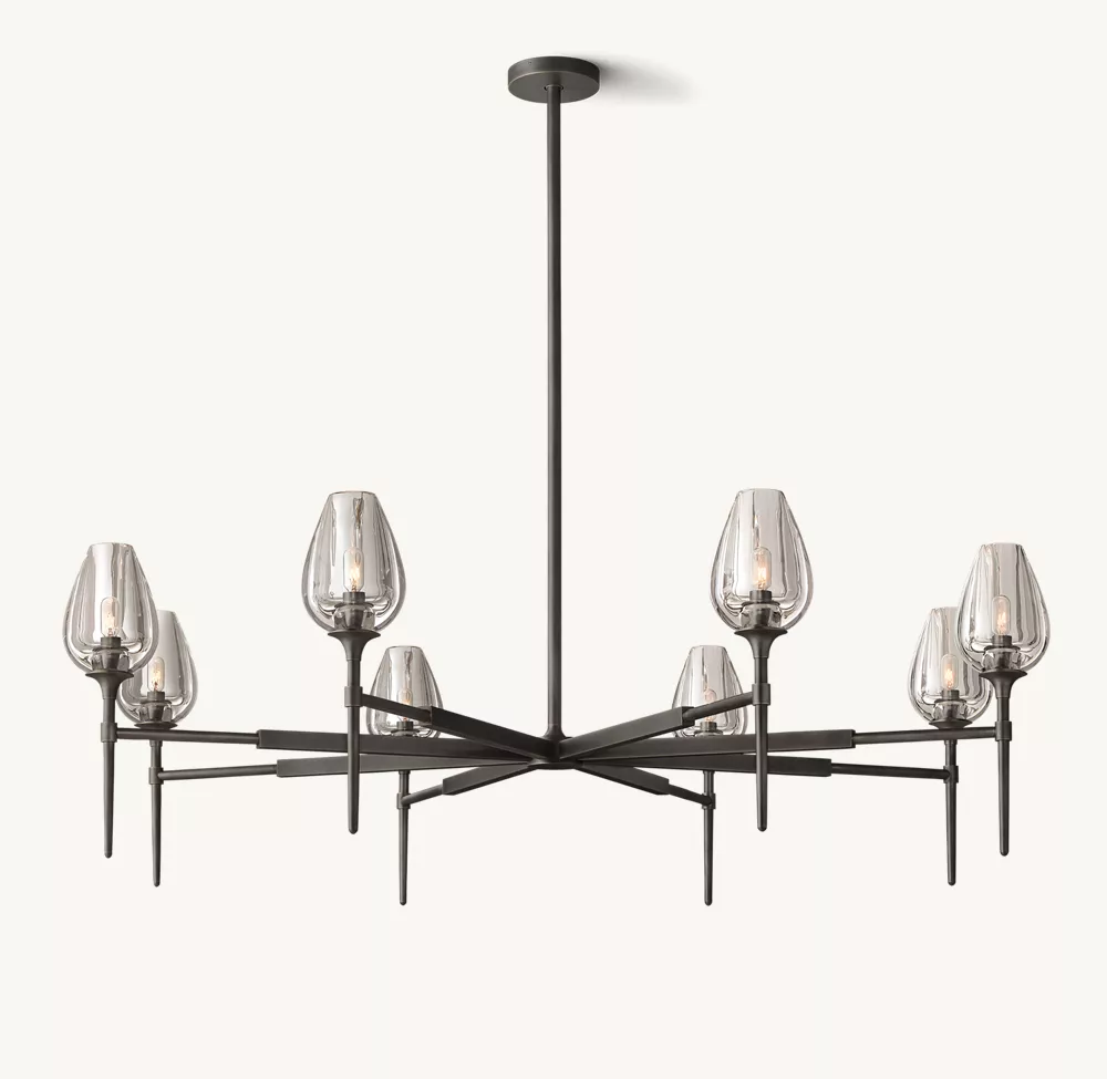 TULIP ROUND CHANDELIER 54