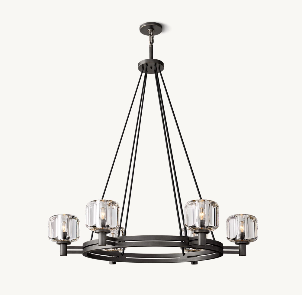 DEMARET ROUND CHANDELIER 36