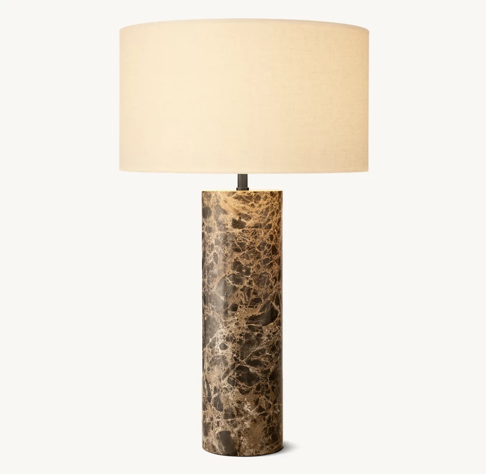 Sarezzo Cylindrical Table Lamp
