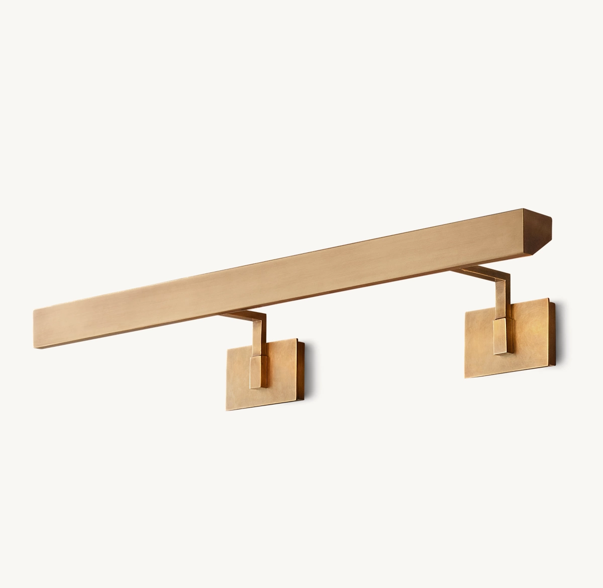 CABOT GRAND PICTURE LIGHT - Vintage Brass