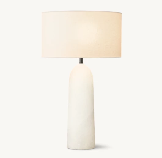SAREZZO STONE TAPERED TABLE LAMP