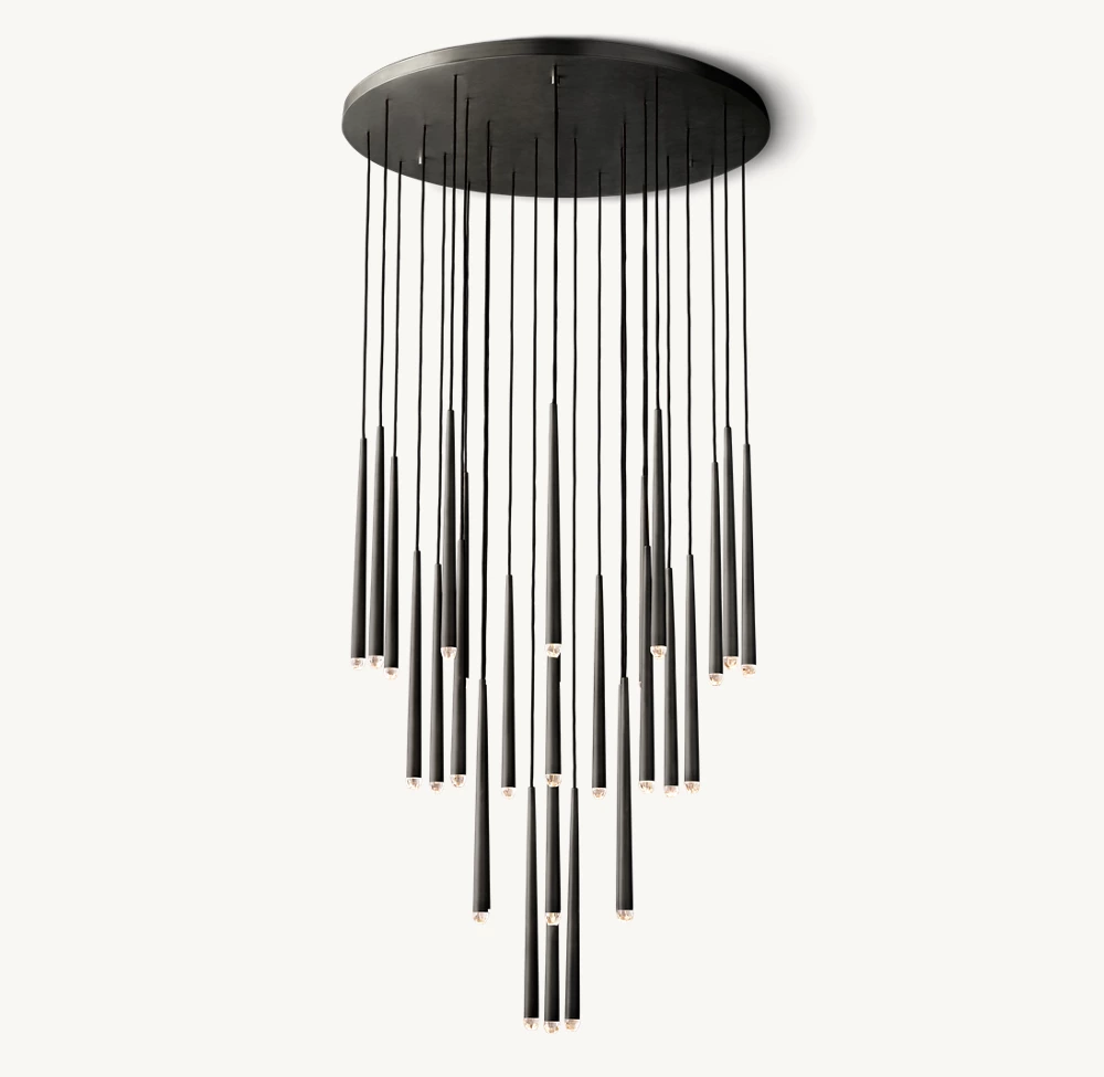AQUITAINE ROUND CHANDELIER 48