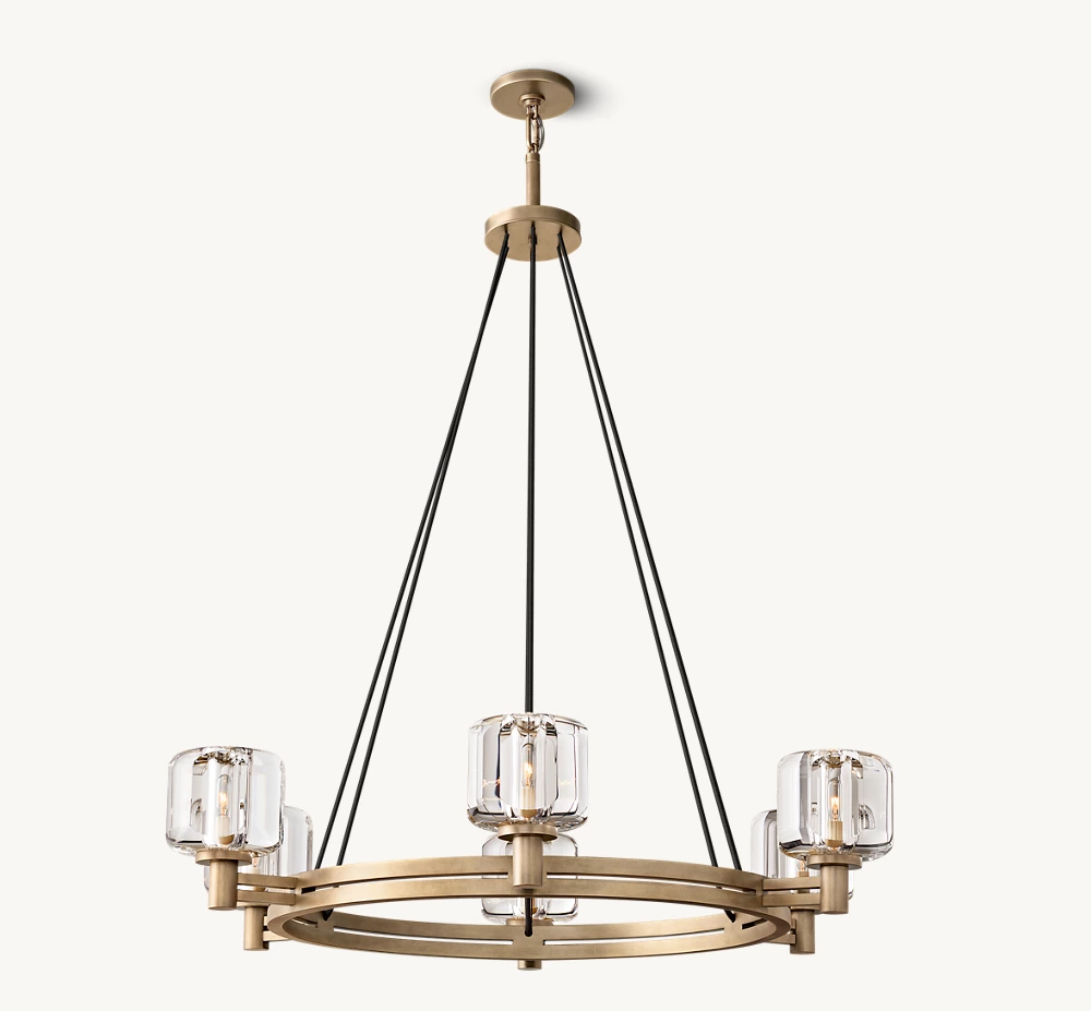 DEMARET ROUND CHANDELIER 36