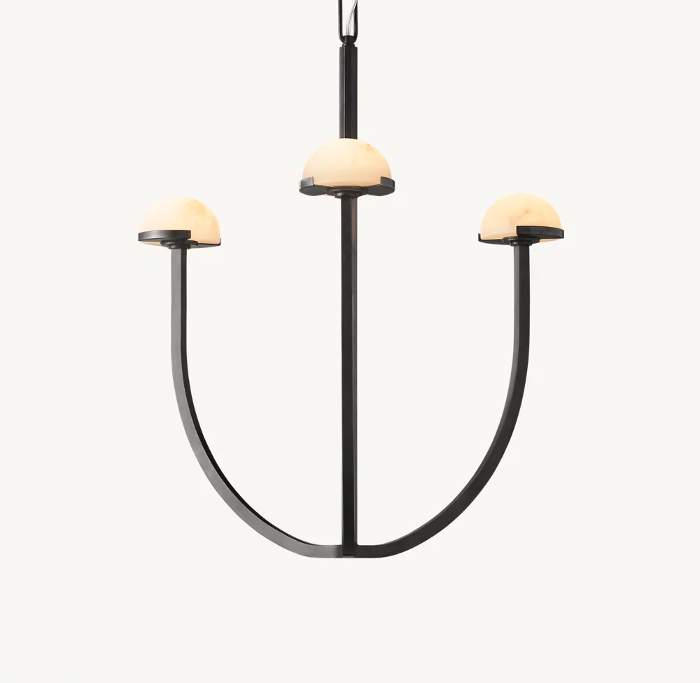 PEDRA ROUND CHANDELIER 24