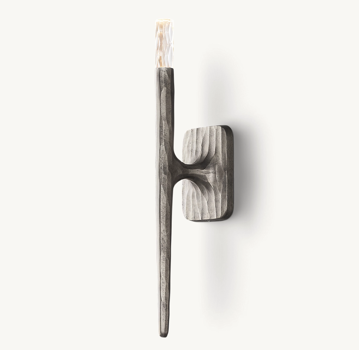 THADDEUS SCONCE - Forged Pewter