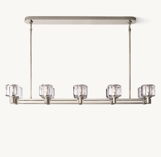 DEMARET DOUBLE LINEAR CHANDELIER 54