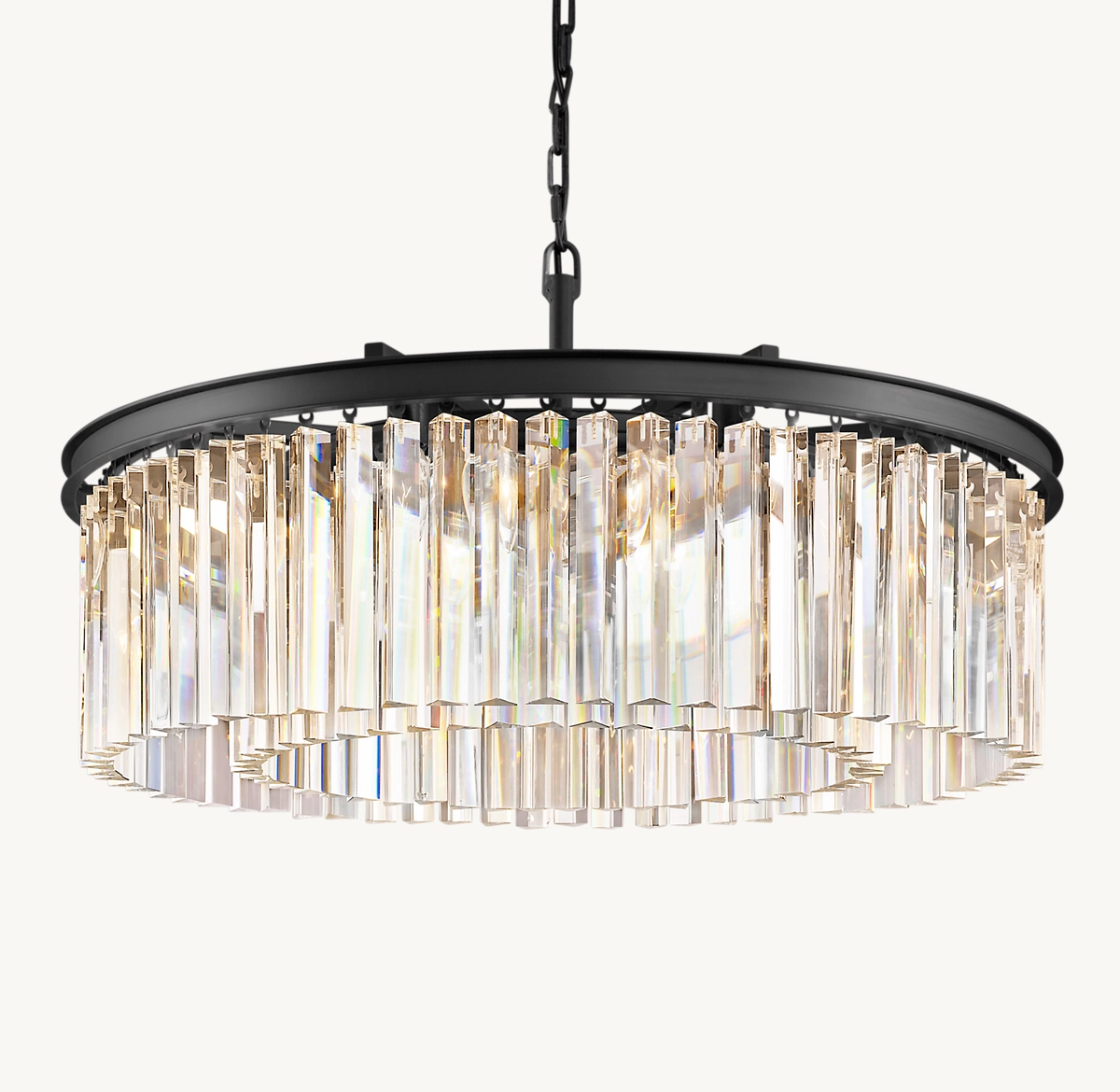 RHYS ROUND CHANDELIER 32