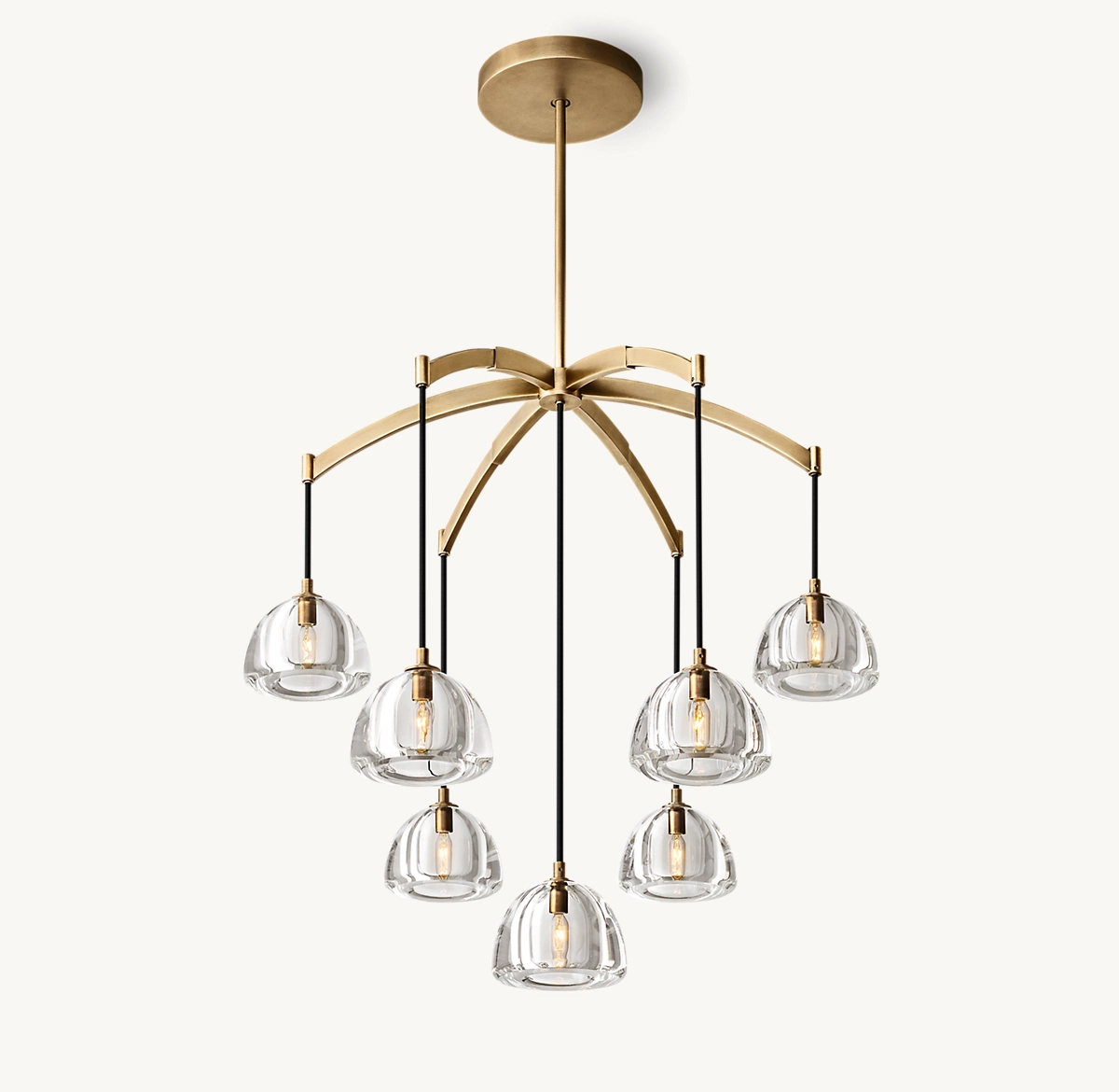 HEMISPHERE ROUND CHANDELIER 36