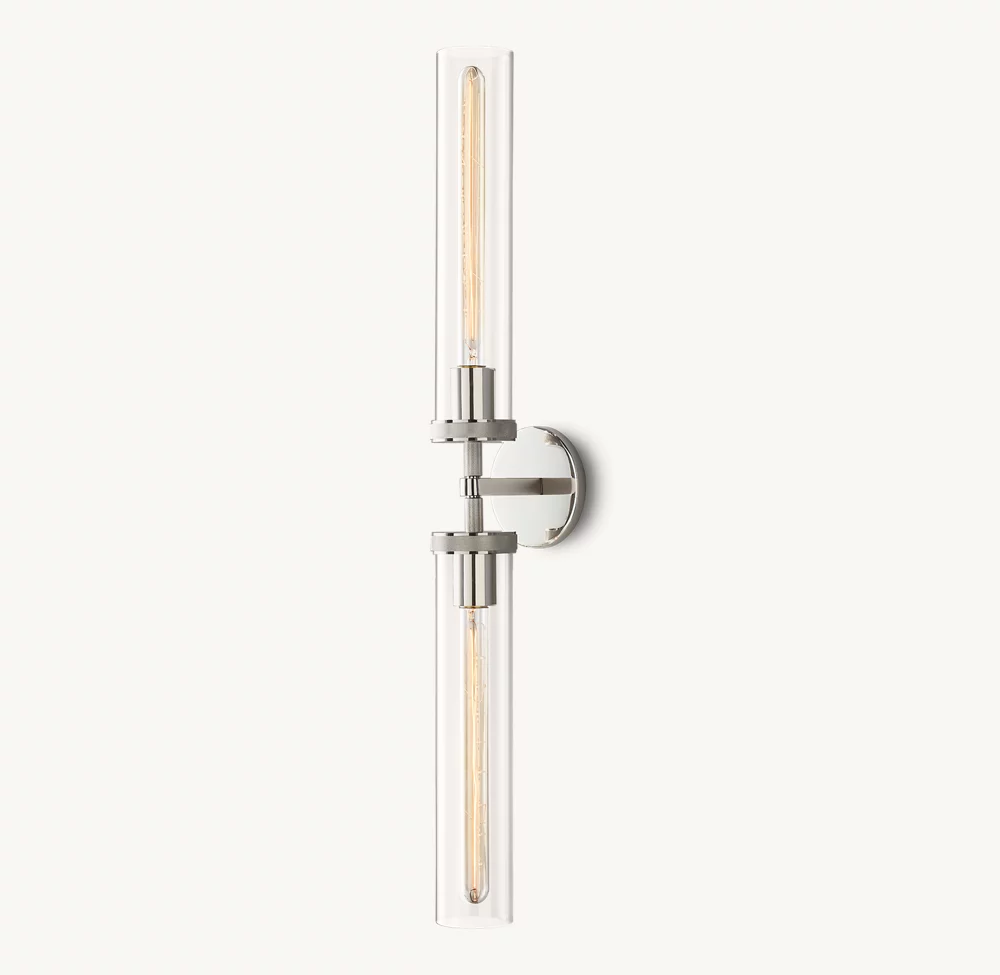 LAMBETH KNURLED GRAND LINEAR SCONCE - Image 1