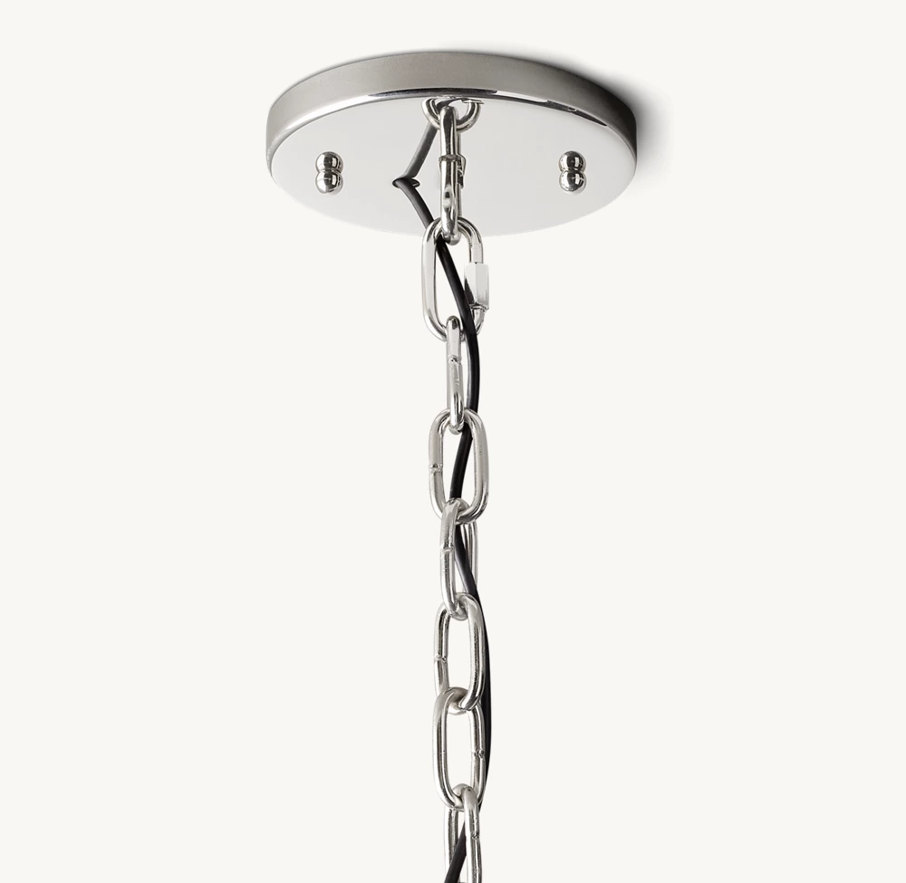 HARLOW CALCITE ROUND CHANDELIER 43