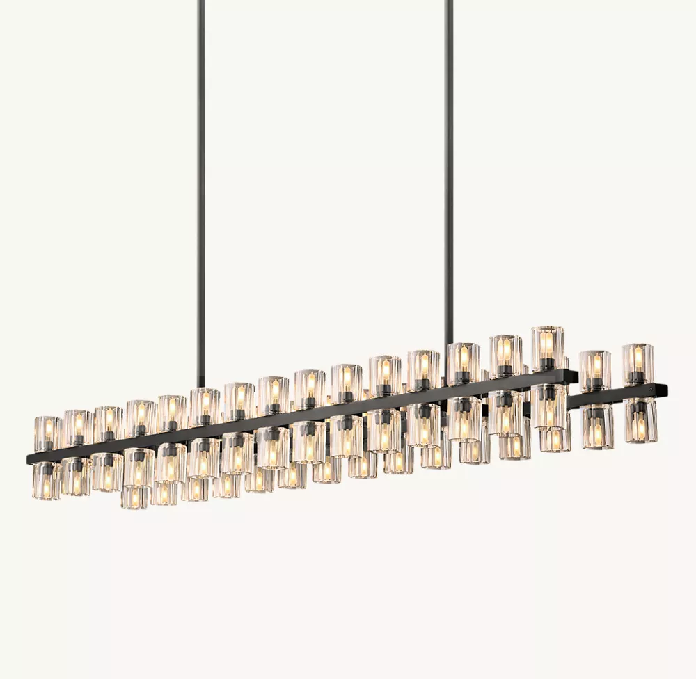 ARCACHON LED RECTANGULAR CHANDELIER 54
