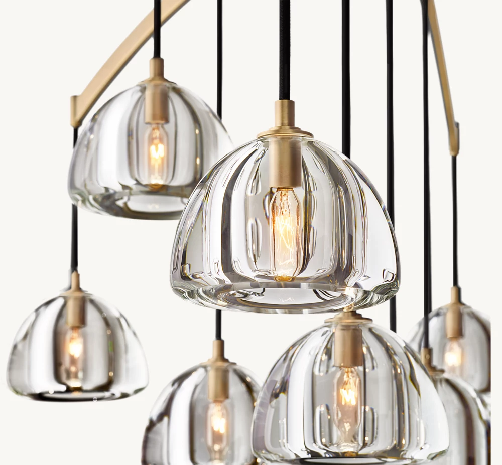 HEMISPHERE ROUND CHANDELIER 48