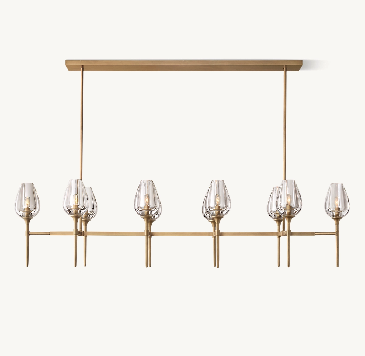 TULIP LINEAR CHANDELIER 65