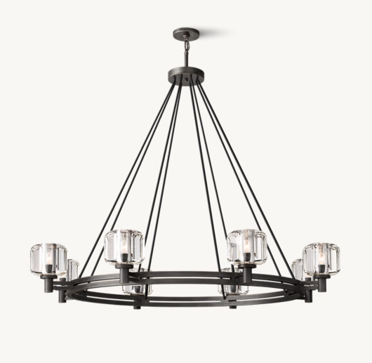 DEMARET ROUND CHANDELIER 48