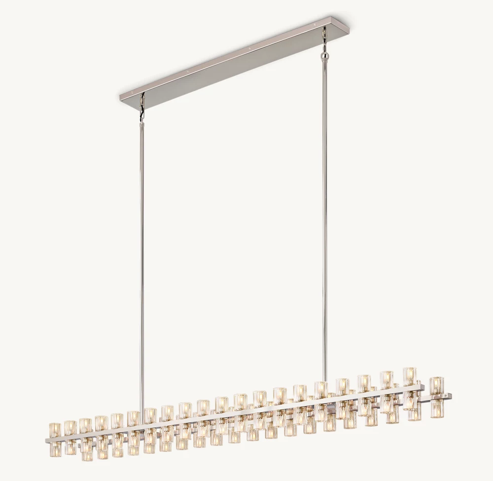 ARCACHON LED RECTANGULAR CHANDELIER 72