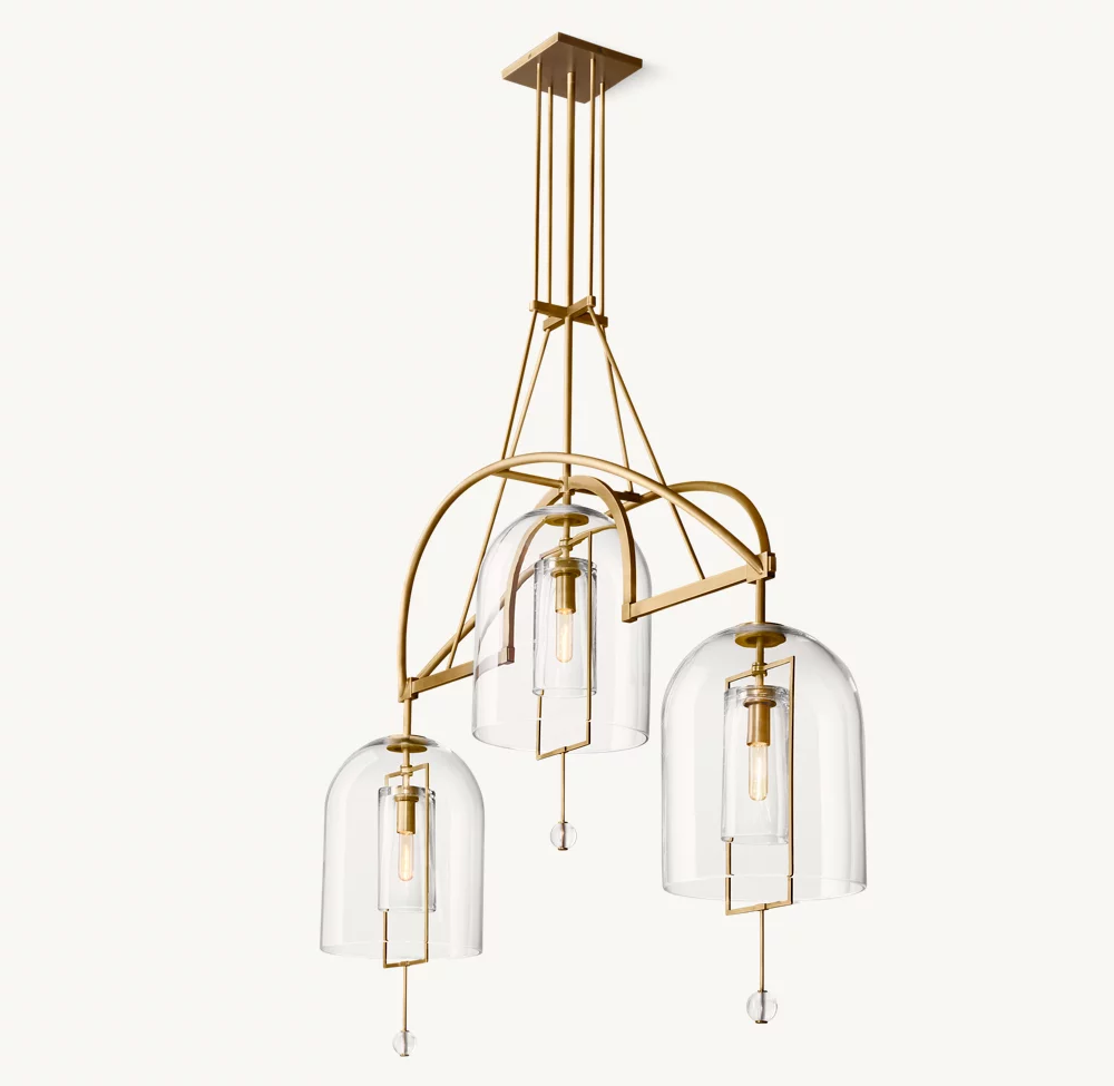 FULCRUM GRAND LINEAR CHANDELIER 61