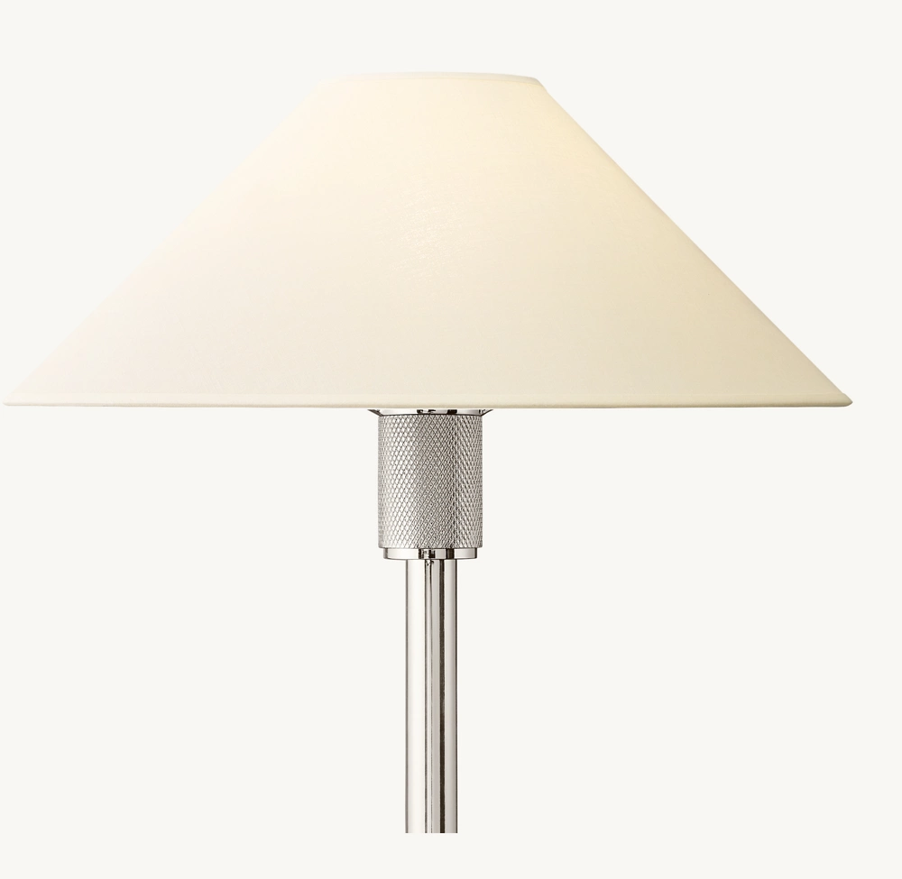 UTILITAIRE LINEN SHADE TABLE LAMP - Image 3