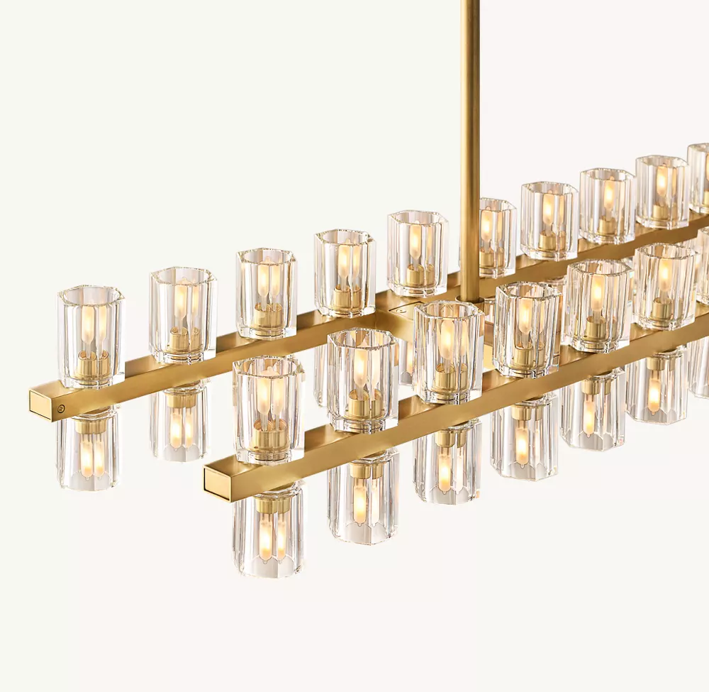 ARCACHON LED RECTANGULAR CHANDELIER 54