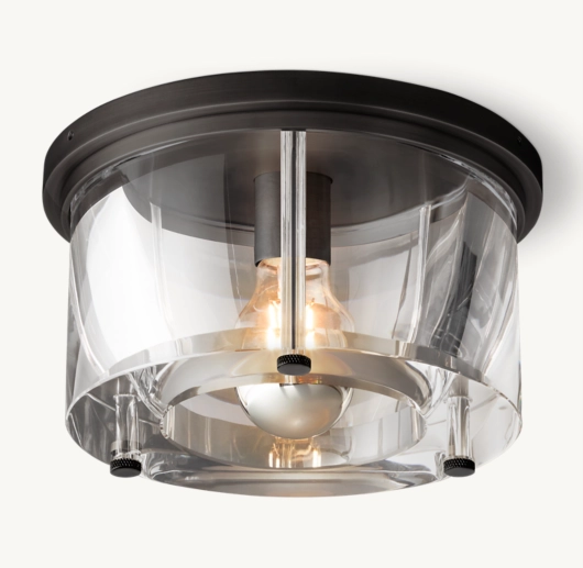 SAVILE ROUND FLUSHMOUNT