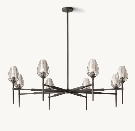 TULIP ROUND CHANDELIER 54