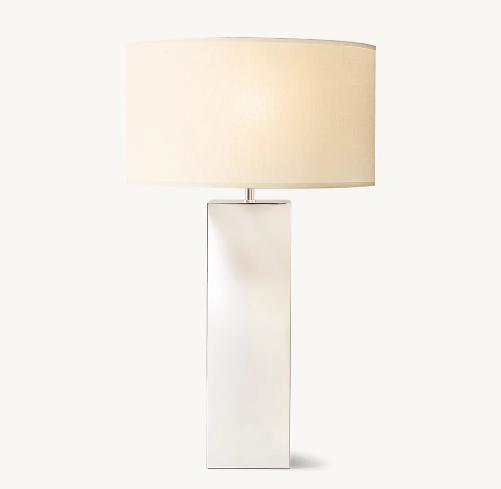 SAREZZO METAL SQUARE TABLE LAMP - Image 2