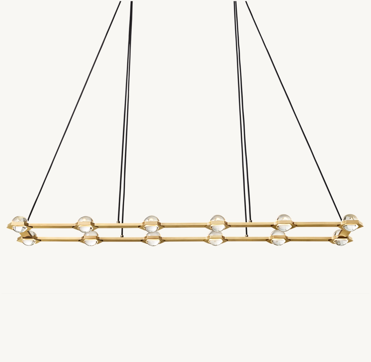 ÉCLATANT RECTANGULAR CHANDELIER 72