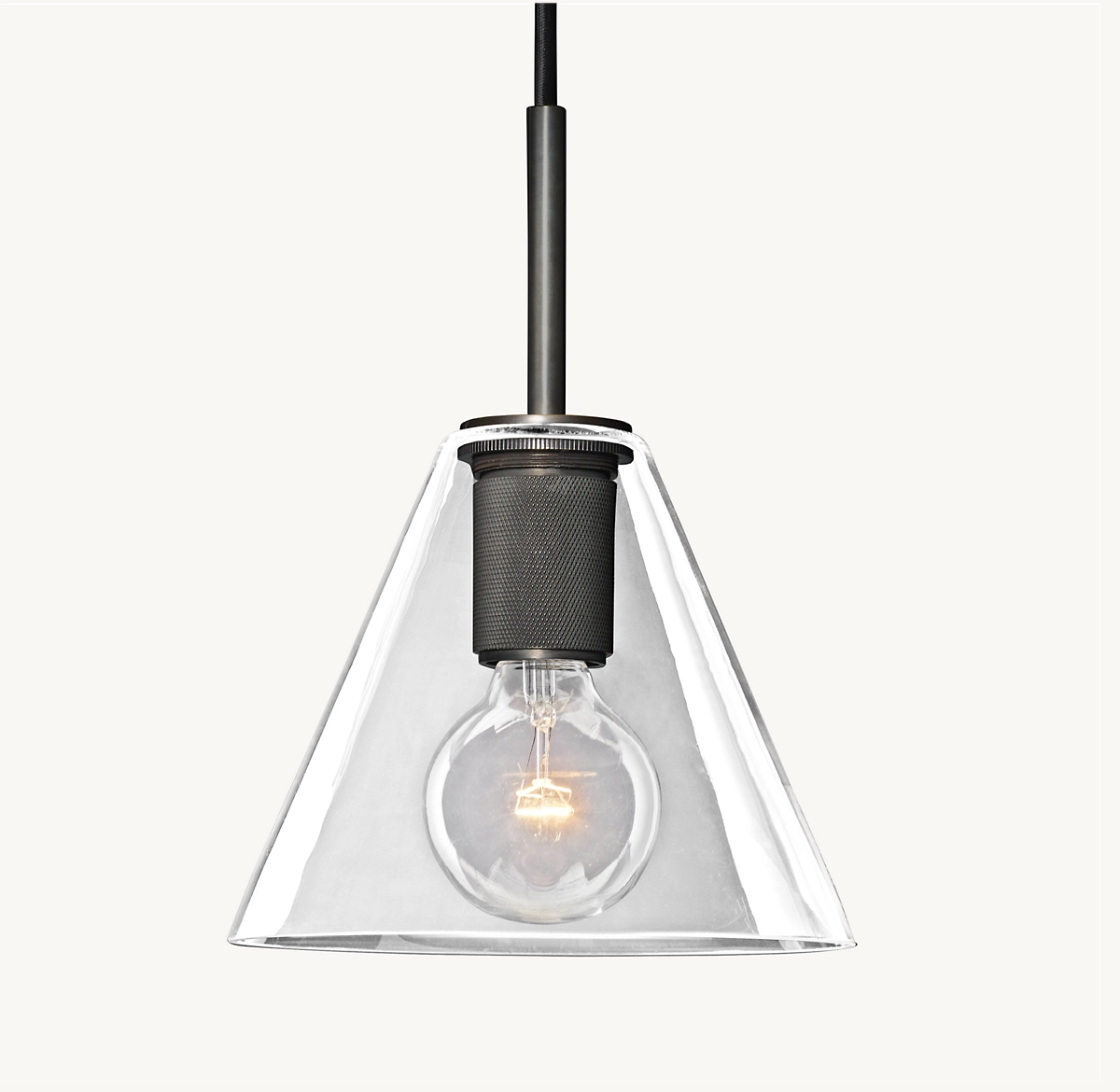UTILITAIRE FUNNEL SHADE PENDANT - Bronze