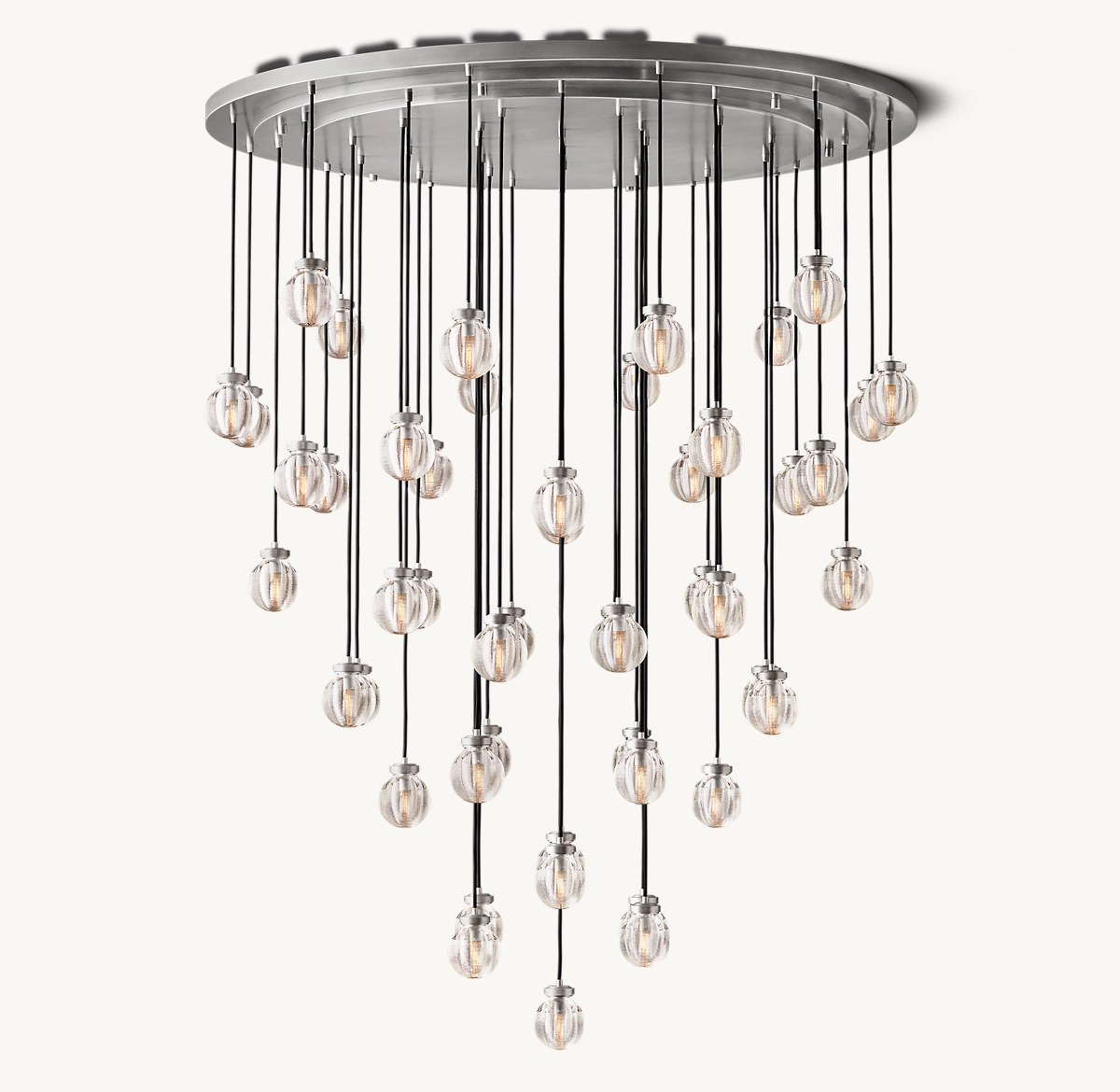 PEARL ROUND CHANDELIER 60