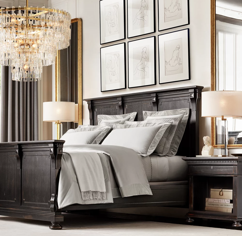 MARIGNAN TIERED ROUND CHANDELIER 48