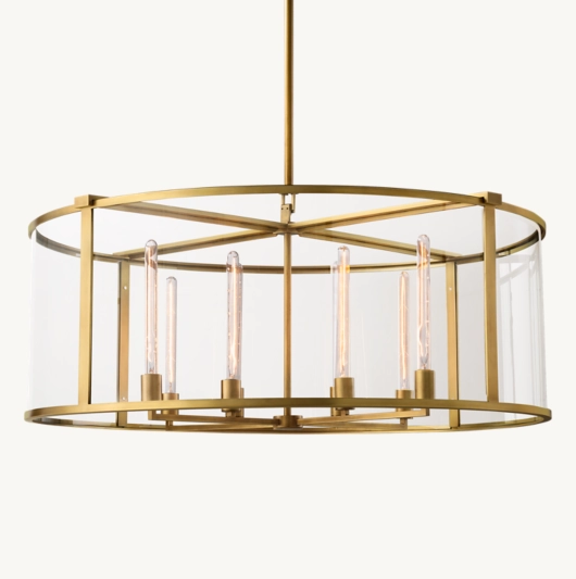 BECKMAN ROUND CHANDELIER 44