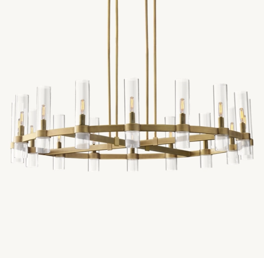 RAVELLE ROUND CHANDELIER 48