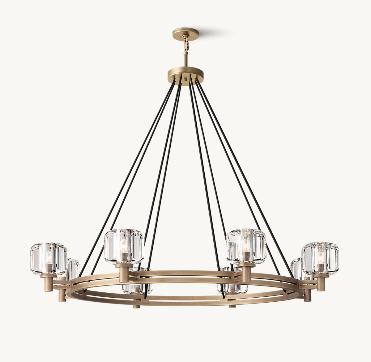 DEMARET ROUND CHANDELIER 48