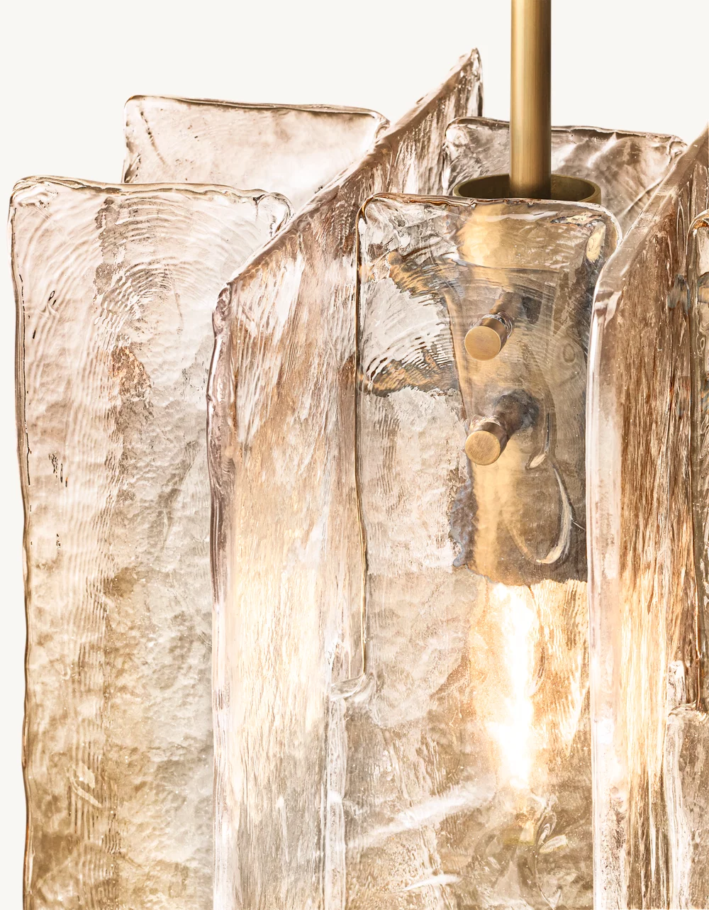 LATTICE SMOKE GLASS PENDANT - Image 2